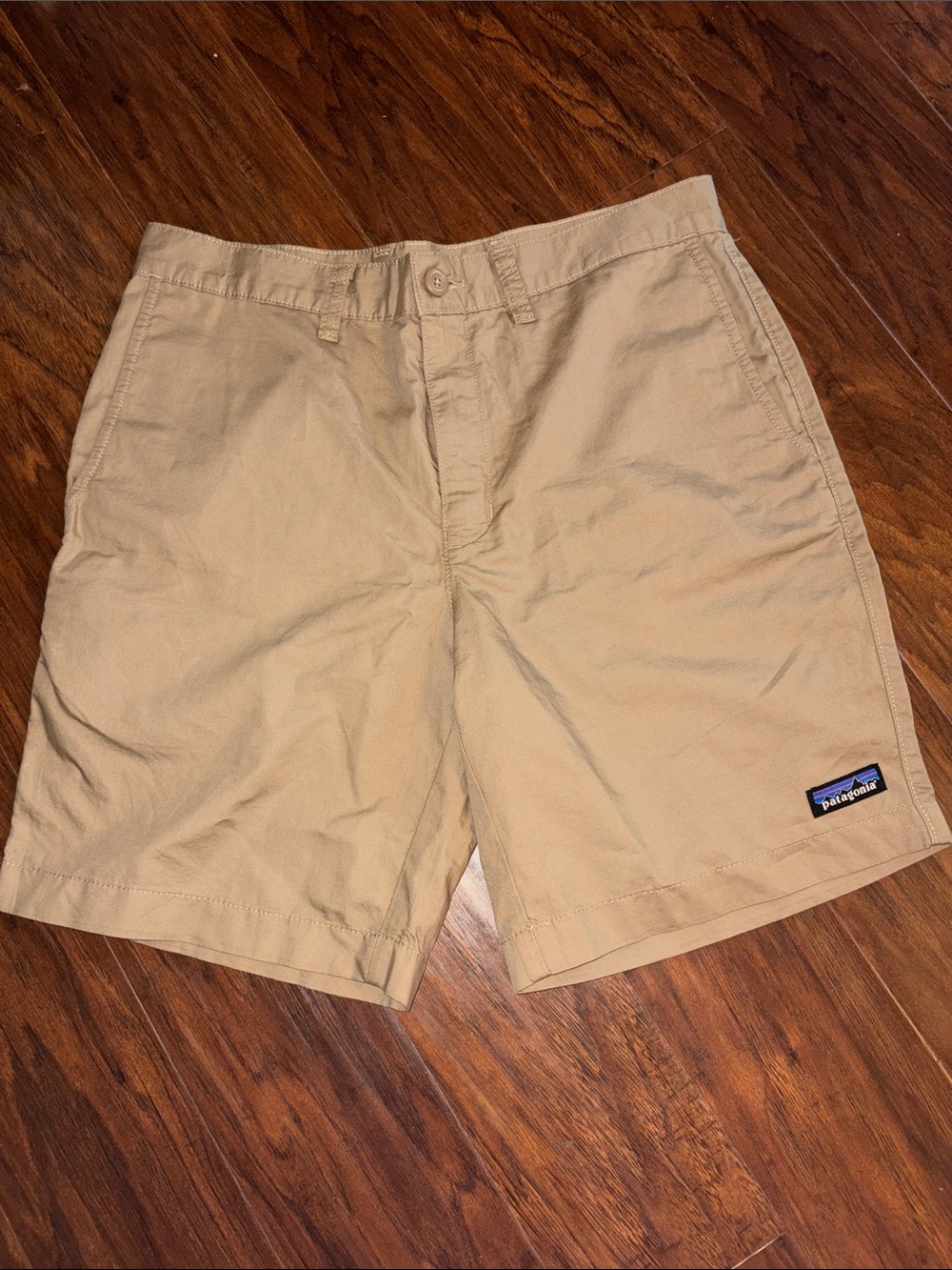 Patagonia Men's Beige/Tan Flat Front Shorts